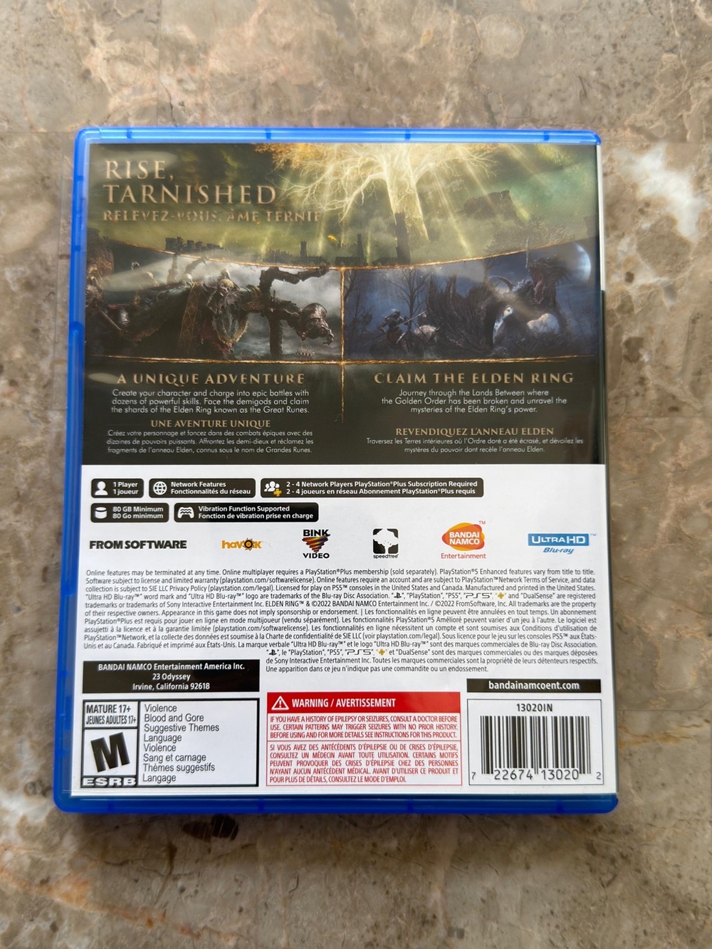 Sony PS5 Elden Ring - Black & Gold Cover - Picture 3 of 3